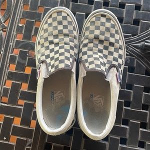 Checkered Vans